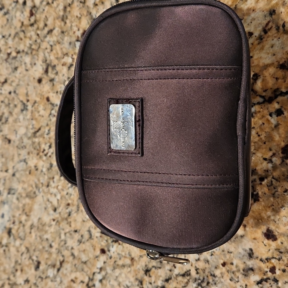 Purple cross body purse
